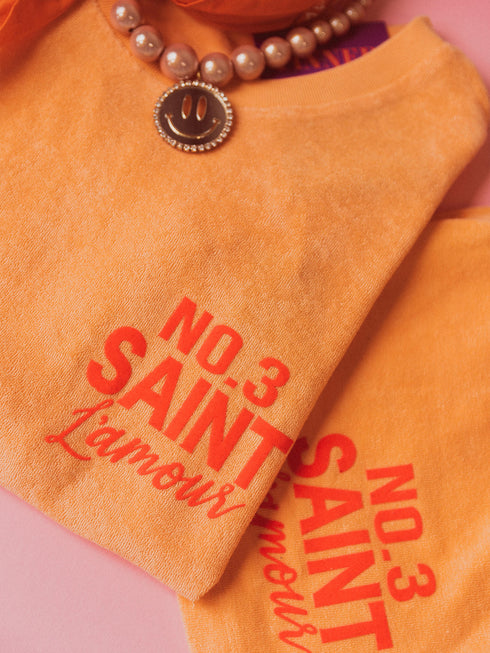 Frottee-Set Terry Saint L'amour Velvet Neon Orange - Orange