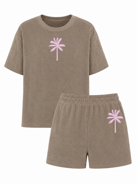 Set Terry Terry Saint L'amour Velvet Mocca- Nude