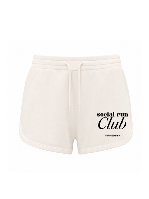Short Social Run Club Black