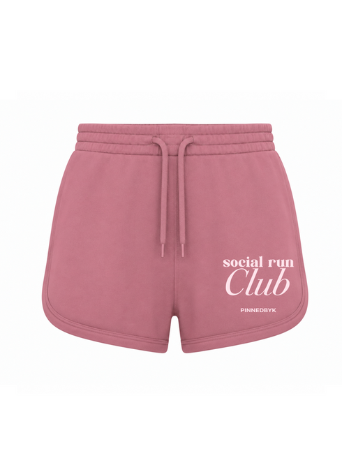 Short Social Run Club Pink
