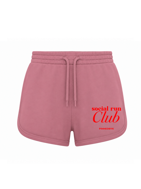 Short Social Run Club Red