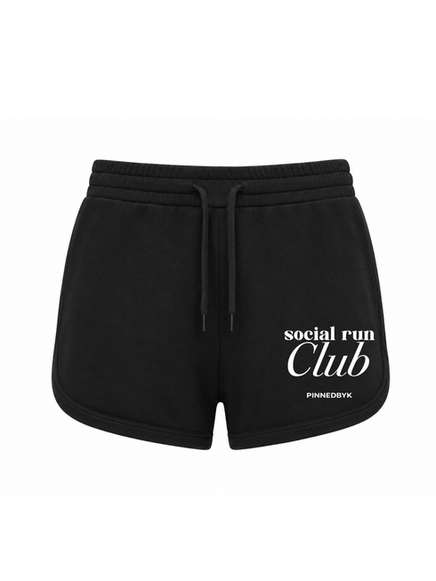 Short Social Run Club White