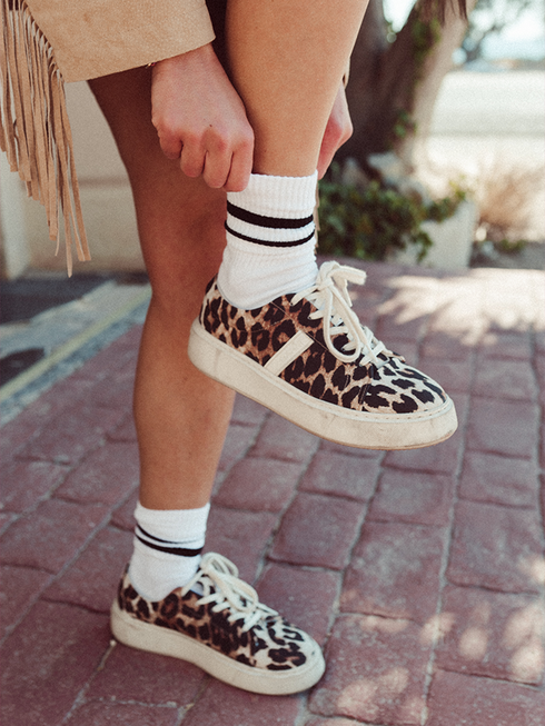 Sportive Sock Blacke Stripe