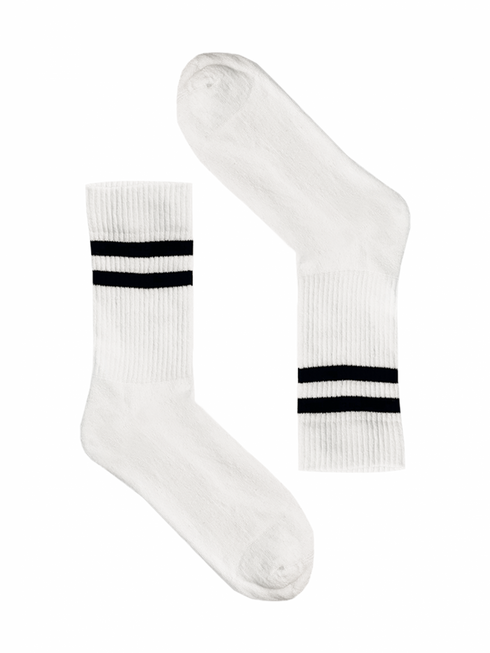 Sportive Sock Blacke Stripe