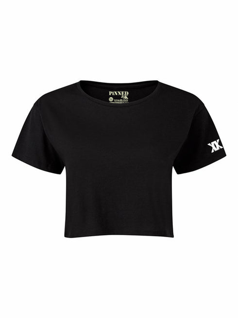 Sport Crop Top Basic PBK Weiß