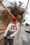 Boxy Longsleeve White NY
