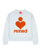 Sweater PiNNED Heart Orange