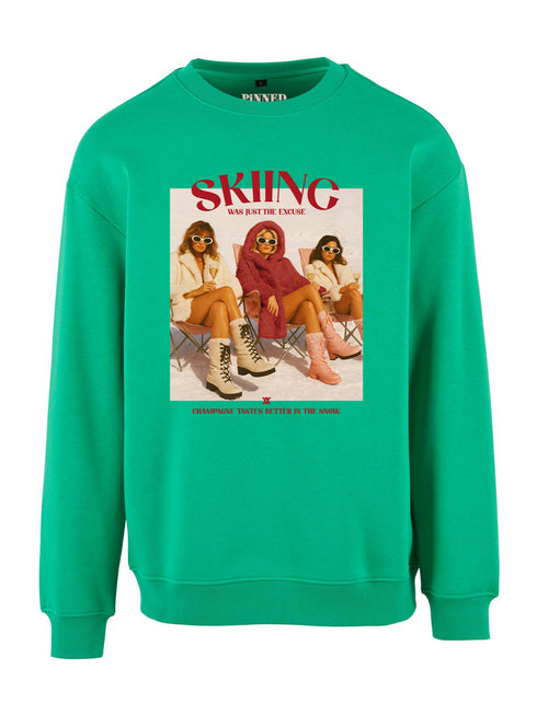 Sweater Skiing was just the excuse