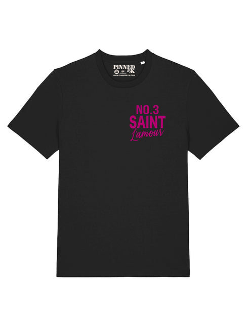 T-shirt Saint Lamour Velvet Neon Pink