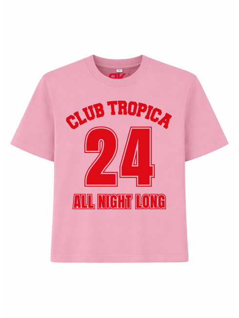 T-shirt Club Tropica Red