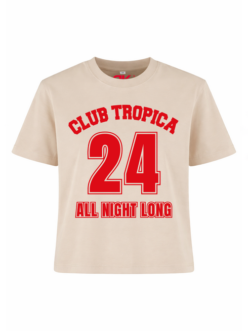 T-shirt Club Tropica Red
