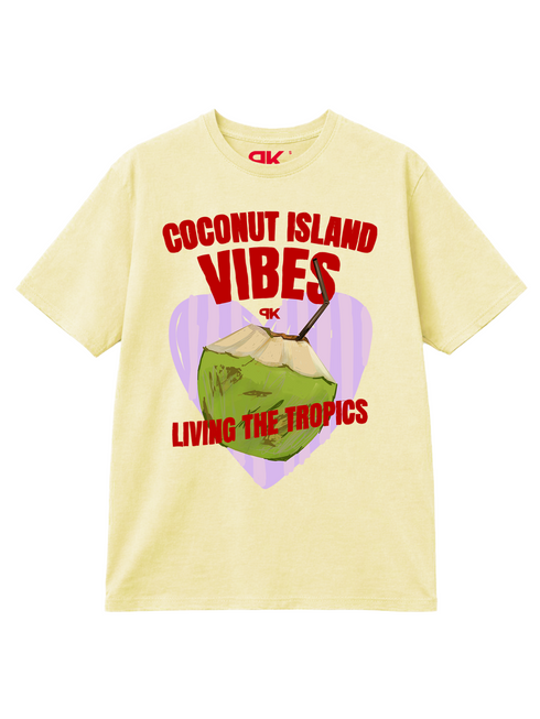 T-shirt Coconut Island Vibes