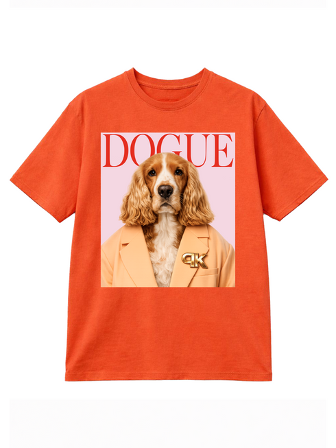 T-shirt Dogue Orange