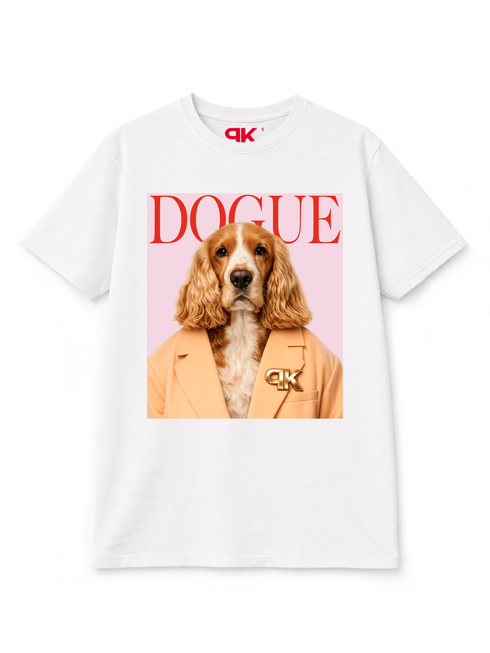 T-shirt Dogue White