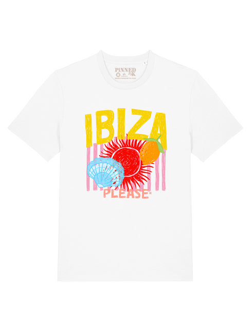 T-shirt Ibiza Please - White