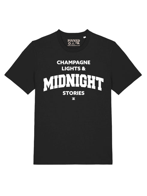 T-shirt Midnight White