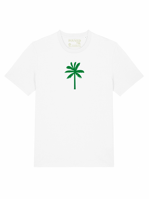 T-shirt Palmtree Green Velvet
