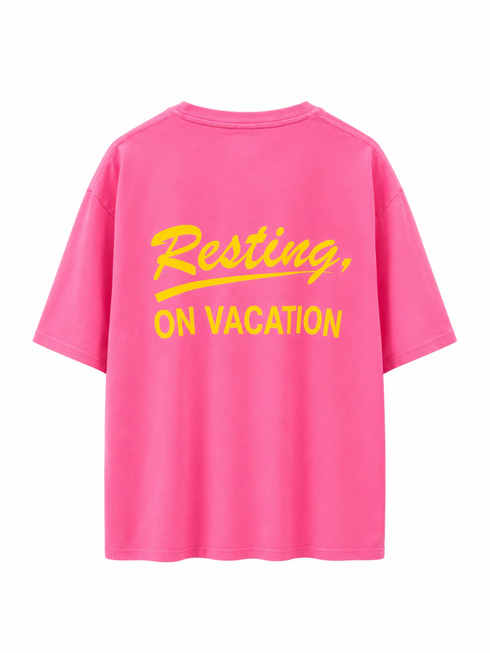 T-shirt Resting On Vacation