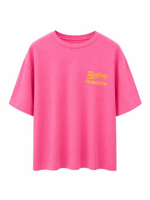 T-shirt Resting On Vacation