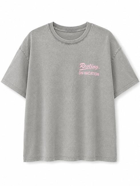 T-shirt Resting On Vacation