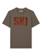 T-shirt Ski Copper Glitter