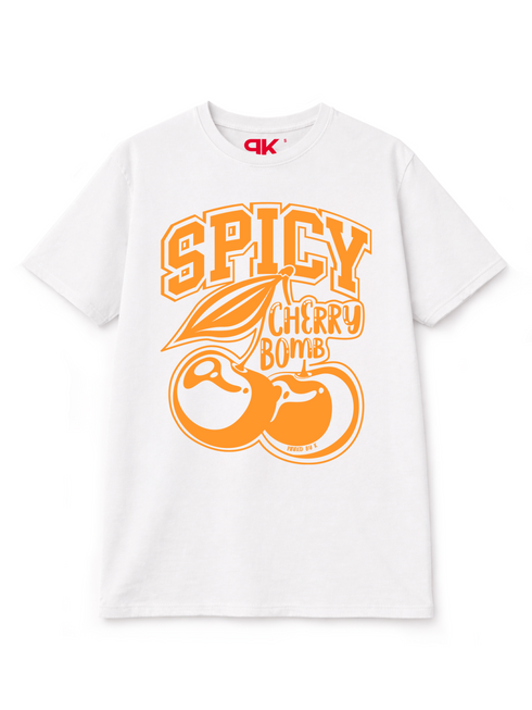 T-shirt Spicy Cherry Bomb Orange