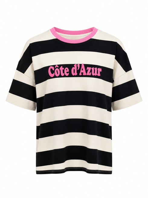 T-shirt Stripe Côte d'Azur