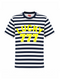 T-shirt Stripe Lucky 777 Yellow