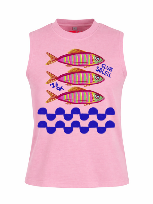 Tanktop Washed Club Soleil