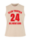 Tanktop Washed Club Tropica Red