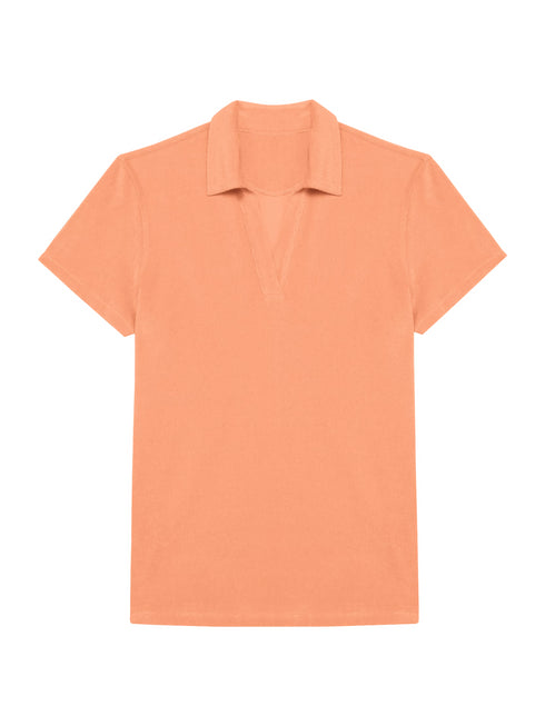 Frottee Shirt Basic - Orange | HINWEIS - Lieferzeit 5-6 Werktage