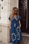 The Flower Jeans Dress