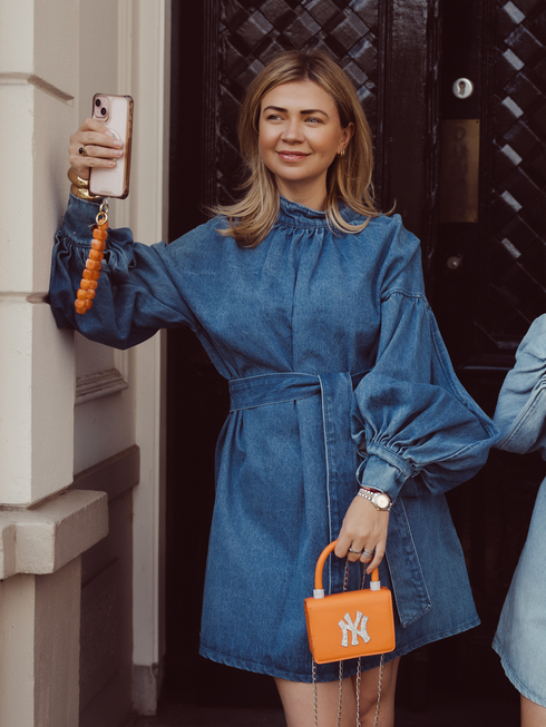 The Jeans Dress Dark Blue