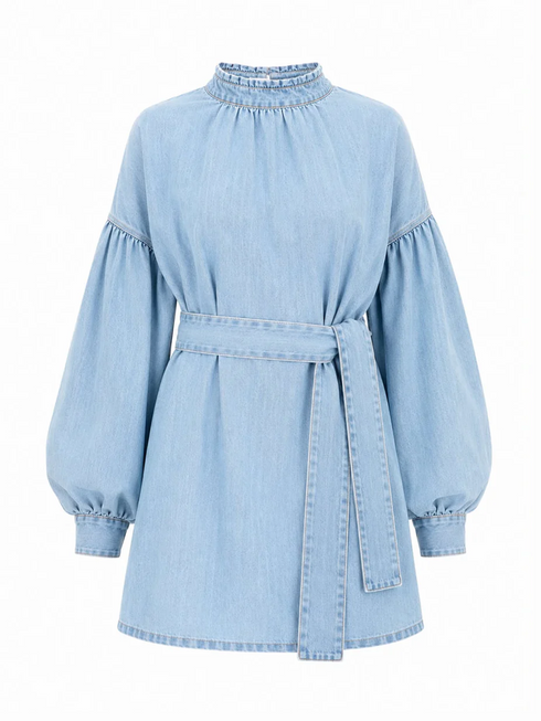 The Jeans Dress Light Blue
