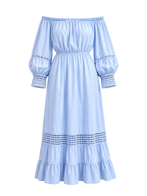 The Marrakech Dress Light Blue