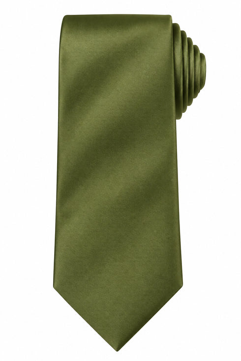 Tie Olive Green