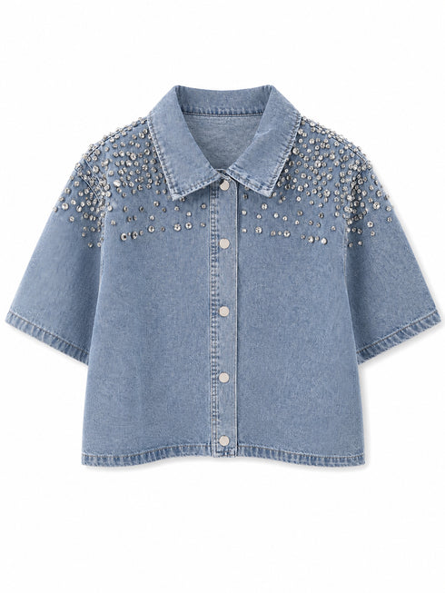 Set Denim Studs