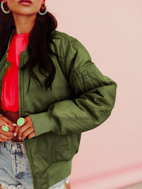 Unisex Bomber Jacket Basic