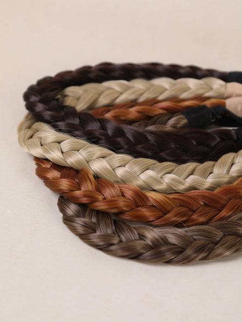 Haarzopf - Warmes Rot