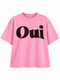 T-shirt Oui Bordeaux Velvet