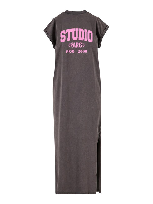 Kleid Long Studio Paris - Grau verwaschen