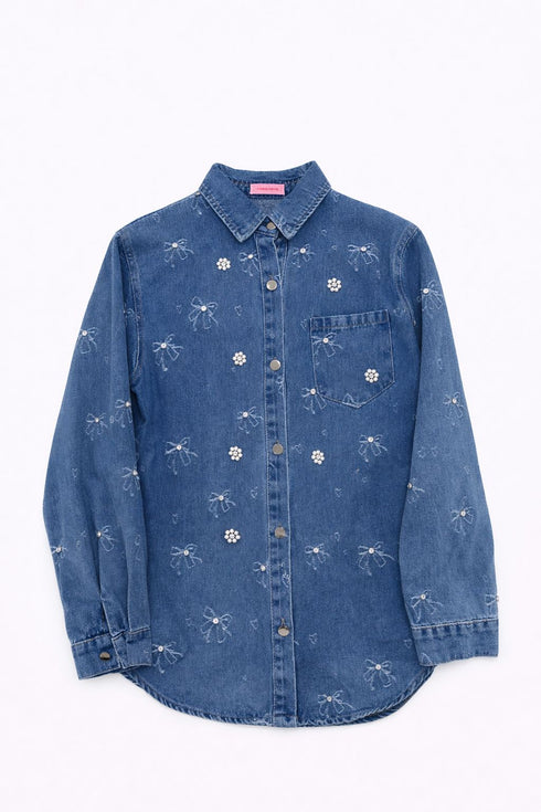 Blouse Jeans Sparkle Everywhere