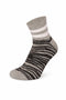 Sportive Short Sock Zebra Grey
