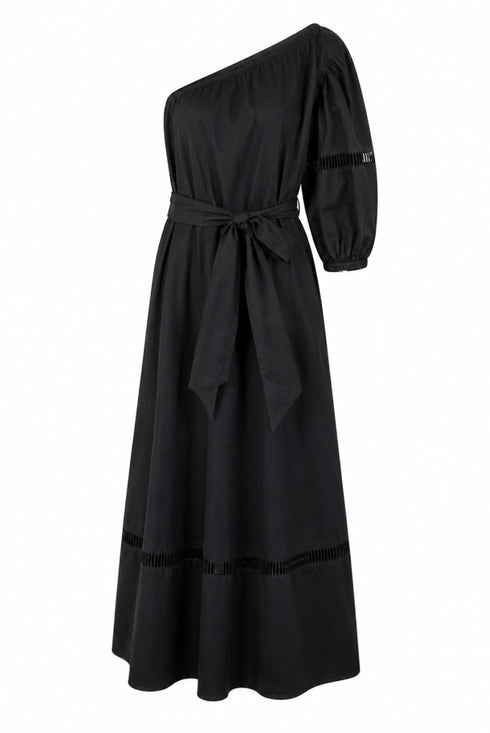 PRE ORDER - Off Shoulder Dress Black
