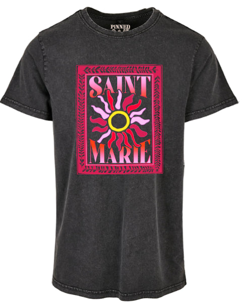 Curve T-Shirt Saint Marie - Verwaschenes Grau