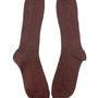 Socks Glitter Long - Brown